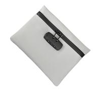 Small Bag with Lock - Waterproof Oxford Material, Compact Theft-Proof Design, Small Lock Bag, Durable Storage Pouch Organizer | Śmall Ļock B́ag, for School Beach Travel Home Gym Office Camping