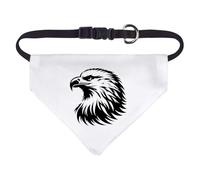 Small 'Bald Eagle Head' Dog/Cat/Pet Bandana (PD00063035)