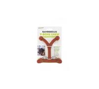 (Small) Bamboodles Y Bone Bacon Flavour Chew Toy For Dogs