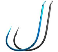 Small Barbed Fish Hooks 40 PCS Sensitive Thin Wire for Whitebait, Crucian Carp, Wild and Competition Fishing(Nero,17#)