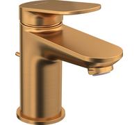 Small Basin Tap Duravit Wave with pull cord, 52x137x139mm Brushed bronze WA1010001004