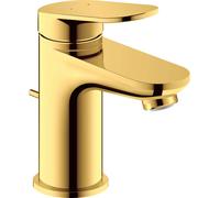 Small Basin Tap Duravit Wave with pull cord, 52x137x139mm Burnished Gold WA1010001034