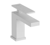 Small Basin Tap Hansgrohe Tecturis E 80mm White Matt