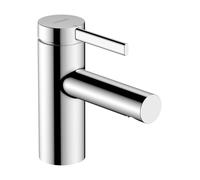 Small Basin Taps Hansgrohe Zesis S 70, lever handle, for cold water or pre-adjusted water, without waste set Chrome 74713000