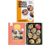 Small Batch Bakes, The Batch Lady Cooking on a Budget & The Batch Cook Book 3 Books Collection Set