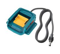 Small Battery Charging Base Charger Adapter ABS Texture Cord Power Base Suitable for Multiple Tool Batteries