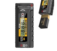 Small Battery Tester, Batteries Checker Equipment, Digital Display Monitor Tester Analyzer for Household AA AAA C D 9V Button Cell Daily Electronics Maintenance