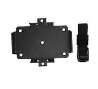Small Battery Tray Aluminum Boat Mount Adjustable Hold Down Strap Secure Storage for 12V 6 15AH 6V 7 12AH Batteries Marine ATV Motorcycle Kayak Generator