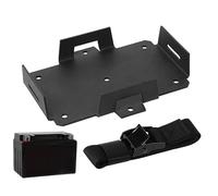 Small Battery Tray - Secure Mounting Solution Hold Down Clamp | Durable Fit Battery Mounting Tray | Automotive Replacement Voltage Trays Suitable For Car, Boat & RV Battiery Installations