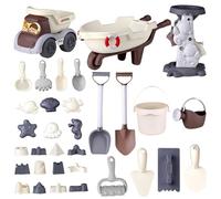 Small Beach Games | Bucket and Shovel Set | Tools For Digging Children 3+ At The Beach Pool Garden Yard Outdoor Camping