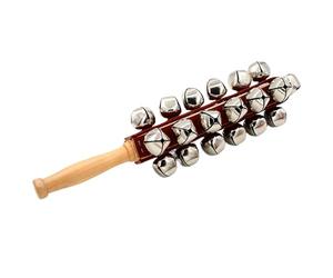 Small Bells, Hand Slide Bells | Wooden Handle Hand Bells | Early School Training for Kids, Teaching Aids, School Music Learning in the