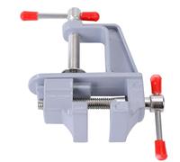 Small Bench Vice - Multipurpose Aluminum Alloy Bench Clamps - Rustproof Portable Bench Vise, Lightweight Vice Clamp for Home, Outdoor Work