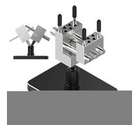 Small Bench Vise | Mini Bench Vise 2-in-1 | Non-Slip Precision Quick-Release Press Heavy-Duty Drill Tool for Metalworking Woodworking Jewelry-Making Workshop Garage
