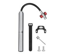Small Bicycle Pump Portable Aluminium Alloy Bicycle and Ball Inflator