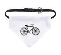 Small 'Bicycle Side View' Dog/Cat/Pet Bandana (PD00060805)