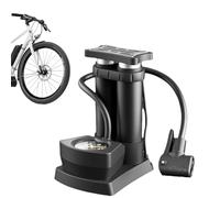 Small Bicycles Pump | Floor Pump Inflator Foot-Activated Bikes,High Pressure Floor Inflator Multi-purpose Portable Air with Pressure Gauge for Sports Balls, Car Tires