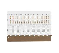 Small Bird Cage - Foldable Carrier 32x20x22cm, ABS Portable Crate, Travel Habitat With Secure Double Locking Mechanism | Lightweight Transport Box For Training And Competition