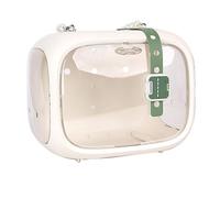 Small Bird Cage, Outside Bird Cage, can be Carried or Carried On The Back, for Small and Medium-sized Parrots when Going Out(Clear)