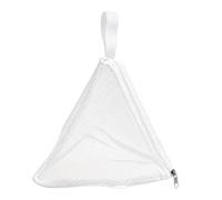 Small Bird Carrier Bag Portable Triangle Mesh Breathable Outdoor | PVC Pet Transport Bag with Zipper Hook for Parakeet Budgie Conure Lightweight Travel Outing