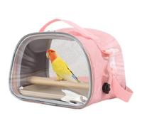 Small Bird Carrier Portable Breathable and Lightweight Outdoor Bag | Bird Travel Cage Transport Bag for Budgie Cockatiel Outdoor Walking Camping Holiday Indoor