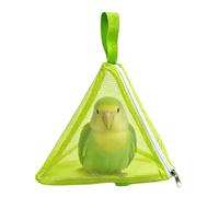 Small Bird Carrier Portable Zipper Triangle Carrying Pouch with Loop