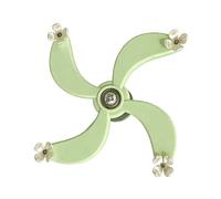 Small Bird Toy - 14 x 14 x 4 cm Bird Toy | Interactive Rotating Foraging Game | Parakeet Toy Accessories for Family | Indoor and Outdoor Cage | Budgies, Dad