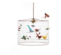 Small Birdcage Pendant Lamp Multicoloured one size