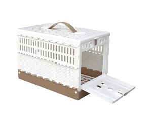 Small Birds C-age, Foldable & Portable Birds Cage, 32x20x22cm, Travel Bird Transport Cage, Competition Bird Carrier, Indoor & Outdoor Versatility, For Easy Transport & Storage
