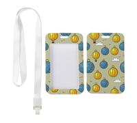 Small Birds Card Holder with White Lanyard, Lanyard with ID Badge Holder, Vertical ID Cards Protector for Work, Vertical Cards Protector for Teacher, Nurse Essentials Nurse Accessories