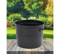 Small Blacksmith Barrel Planter Plant Pot Tub Indoor Outdoor With Handles 35cm