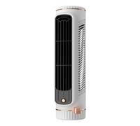 Small Bladeless Fan - Small Table Fan Tower Personal, 3 Speeds Rechargeable Air Circulator Desk Accessories for Living Room Bedroom Kitchen Summer Outdoor Travel