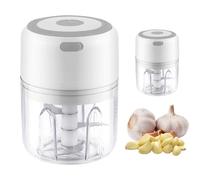 Small Blender & Baby Food Processor, Mini Electric Garlic Purer, 250ml USB Charging Portable Veg Cutter for Daily Use