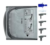 Small Blood Pressure Cuff for Omron BP Monitors,10-19cm Adjustable BP Monitors Home Use Cuff for Small Arm,Includes 6 Connectors,Compatible with Universal Blood Pressure Machine(BP Cuff Included Only)