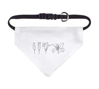 Small 'Bloom Lily' Dog/Cat/Pet Bandana (PD00059063)