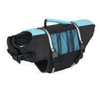 Bunty Dog Life Jacket Buoyancy Aid with Reflective Stripes, Adjustable High Visibility Dog Life Vest Pet Life Preserver with High Flotation Swimsuit for Small to Large Dogs (Blue, S)