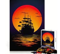 Small Boat No Its Ship 1000 Pieces Jigsaws Adults Puzzles Gifts Brain Workout Toy Relaxed Mind Art Assembly Memorable Gift 38x26cm