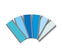 Small Book Marker Clips for Students, Color Bookmarks, Color Overlay Tools, Reading Strips, Guided Highlighters, Colorful Highlight Strips for Books for Dyomia