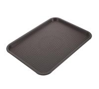 Small Boot Tray Plastic Reusable Sturdy Shoes Tray Brown