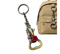 Small Bottle Opener Keychain American Landmark Travel Souvenir
