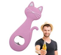 Small Bottle Opener: Magnetic Bottle Opener, Beer Opener with a Magnetic Back, Cute Cat | Portable Kitchenware, Packaged Your