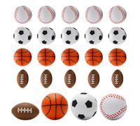 Small Bouncy Balls - Small Rubber Activities, Sensory Games for Boredom Relief, High-Bounce Polymer Spheres, Family Entertainment Toy with Shock, Recreational Play Tool for Active Play