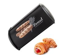 Small Bread Bin - Compact Loaf Holder, Airtight Kitchen Container, Durable Countertop Design|stylish Small Bread Bin Ideal For Bakery Storage Pantry Apartment Dorm Cafe Camping Breakfast Freshness Pre