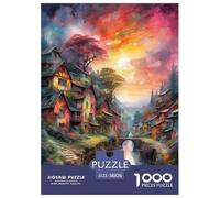 Small Bridges And Streams Jigsaw Puzzles for Adults Interesting Personal Puzzles 1000 Piece Educational Games Home Decoration Gifts 38x26cm/1000pcs