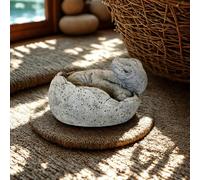 Small Brontosaurus Stone Cast Garden Sculpture Dinosaur Animal Statue