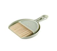Small Broom and Dustpan Set for Home, Mini Clean Brush with Dust Pans Cute Hand Broom Brush Dust Pan with Hanger Hole, Small Cleaning Brush Set for Desktop Computer Table Keyboard (green-1pc)