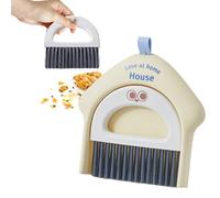 Small Broom and Dustpan Set, Sweeping Cleaning Duster, Home Cleaning Gadgets, Broom and Dustpan Combo, All-Purpose Sweeping Set for Kitchen, Floor, House, Dorm, Garage, Indoor, Outdoor