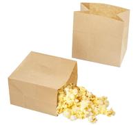 Small Brown Paper Bags for Snacks,50 Pack,Make Sure Order From LYIDIAN Direct,Other's product May Not Match The Description,Small Paper Wrappers for Popcorn,Cookies,Fries,Crafts