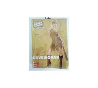 Smiffys Cavewoman Costume, Brown, S - UK Size 08-10