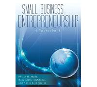 Small Business Entrepreneurship: A Sourcebook