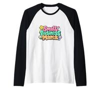 Small Business Mama CEO Business Owner Mom Wife Raglan Baseball Tee
